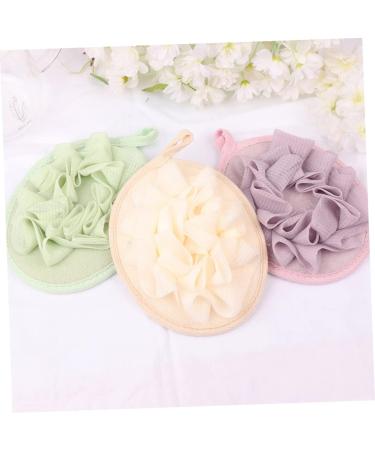 Angoily 6 Pcs Bath Gloves & Elf Lip Balm Set - Japanese-Style Exfoliating Loofah Mitts & Shower Scrubbers for Ultimate Relaxation - Buy Online on GoSupps.com