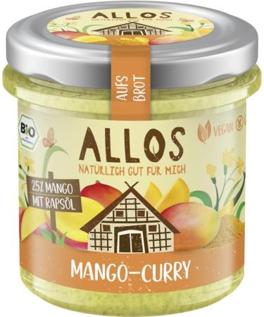 Nature BV Allos Organic on s Brood Mango Curry 6 x 140 g - Buy Online on GoSupps.com