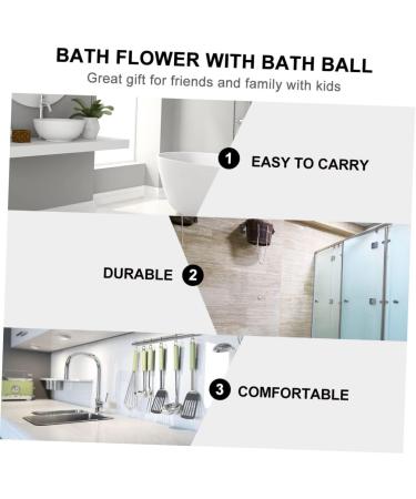 Exfoliating Loofah Bath Towel & Back Scrubber - Premium Bath Sponge for Smooth Skin | Beige - Buy Online on GoSupps.com