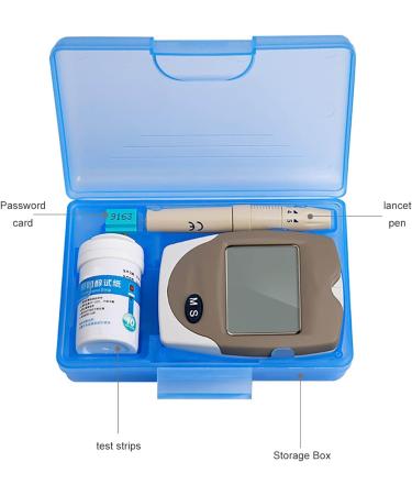 HEYUANPIUS 3-in-1 Blood Glucose Monitor Kit: Cholesterol, Uric Acid, Diabetes & Gout Tester - Buy Online on GoSupps.com