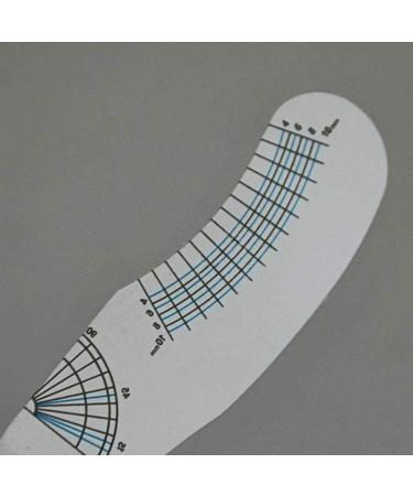 Eyelash Measure Ruler Eyelash Card Eye Mascara Beauty Ruler Makeup Tools for Women Lady Girls - Buy Online on GoSupps.com