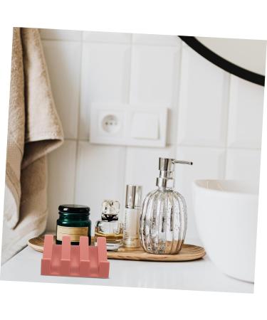 Amosfun Diatomite Soap Dishes 1pc Soap Holder Soap Dishes Absorb Water Soap Pad Bathroom Soap Holder - Buy Online on GoSupps.com