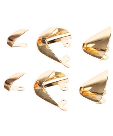 3 Pairs High Heels to The Shoe Shoe Decor Pointed Toe Heel Shoes Shoes Pointed Anti-kick Metal Sleeve Cowboy Boots Toe Cap