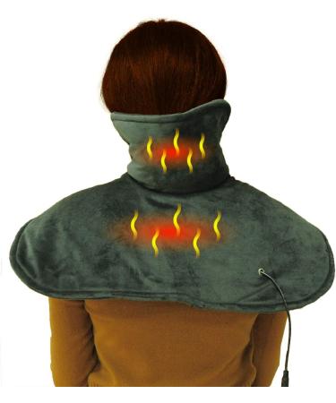 Obbomed MH-1250 Infrared Neck & Shoulder Pain Relief Heating Cushion - USB 5V Ultra Soft Carbon Fiber Therapy (Wavelength 8-15 m) - Buy Online on GoSupps.com