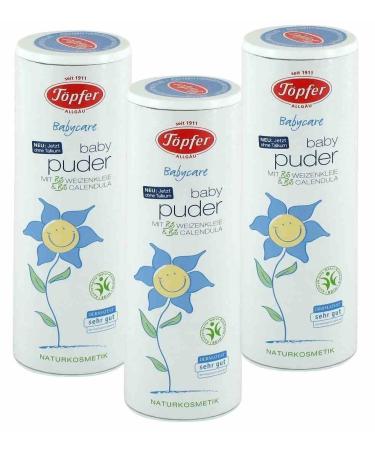 T pfer Baby Powder without Talc pack of 3 (3 x 75 g)
