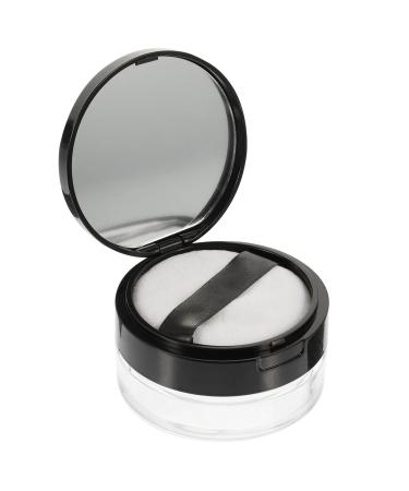 HAPINARY 1 Set makeup foundation highlighter filling Fashion female powder holder powder puff box powder puff with storage mini face powder loose powder face powder jars Compact