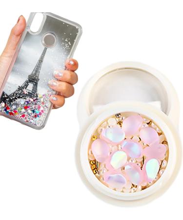 JMEDIC Nail Gems and Rhinestones | Crystal Gem Kit Nail Rhinestone - Gems for Nails Nail Jewels Crystal Gemstones Nail Art Rhinestones Kit Manicure DIY Decoration Accessories - Buy Online on GoSupps.com