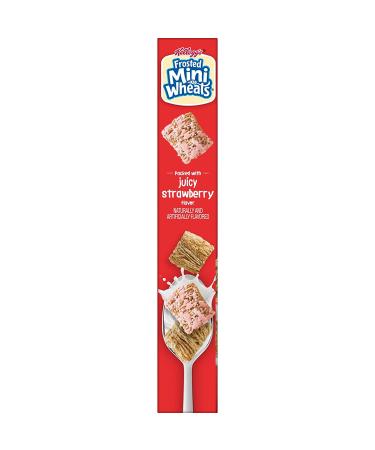 Kellogg's Frosted Mini Wheats Strawberry Cereal 14.3oz - Fiber Breakfast Snack for Kids - Buy Online on GoSupps.com