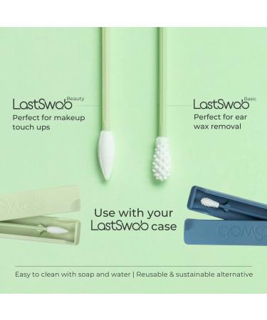 LastObject Reusable Cotton Swabs for Ear Cleaning - Peach LastSwab, 1 Reusable Q-tip = 1000 Common Swabs - Eco-Friendly, Zero Waste & Easy to Clean - Buy Online on GoSupps.com