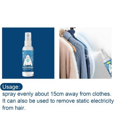 LDREAMAM Anti Static Spray for Clothes - 100ml | Eliminate Static Cling on Clothes & Furniture - Buy Online on GoSupps.com