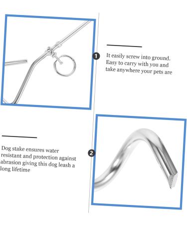 Angoily Heavy Dog Leash & Belt Clutch - Chrome Metal Tie 42x8.5x4CM - Premium Silver Quality for International Shipping - Buy Online on GoSupps.com