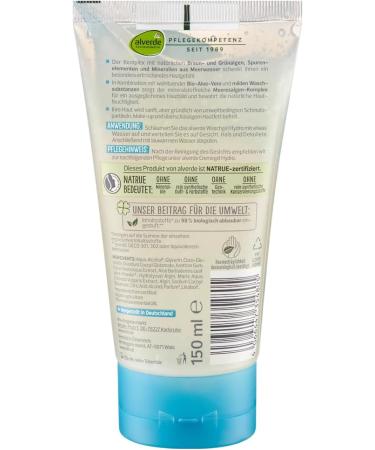 alverde NATUURKOSMETIK Washing Gel Hydro 150 ml - Buy Online on GoSupps.com