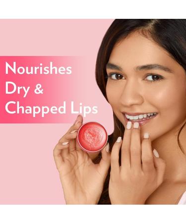 Buy Lip Tins Rosy Lips - Hydrating Sheer Pink Tint & Glossy Shine for Healthy Supple Lips | International Shipping Available - Buy Online on GoSupps.com