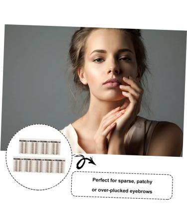 Beavorty 18 Sheets Waterproof Eyebrow Stickers Eyebrow Tattoos Stickers 6d Hair-like Eyebrows Stickers Tool - Buy Online on GoSupps.com