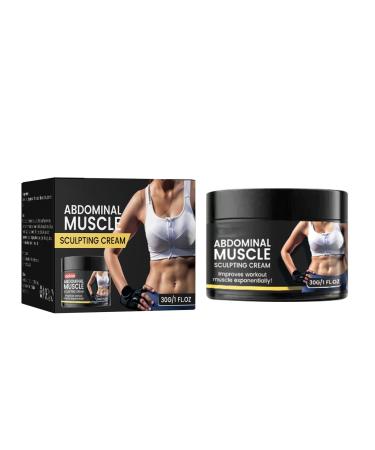 GNAUMORE Abdominal Muscle Cream for Tightening Muscles Cooling Belly Muscle Cream for a Perfect Waistline Fat Burning Body Cream