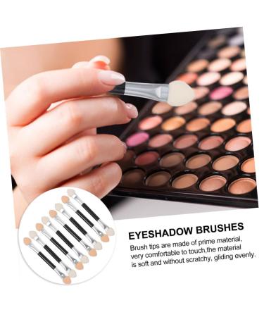 DOITOOL 30pcs Dual-Sided Eye Shadow Stick & Mascara Brushes | Mini Makeup Lip Brush Sponge | Aluminum Accessories for Women - Buy Online on GoSupps.com