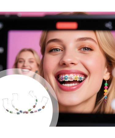 byepica 2 Pack Stylish Colorful Braces Metal Design Perfect for Dental Students and Demonstrations Easy Installation - Buy Online on GoSupps.com