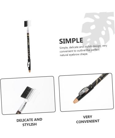 FOMIYES 16 Pcs Two-in-one Eyebrow Pencil Eyebrow Pencil Black Portable Eyebrow Pencils Eyebrow Makeup Tools 1 count (Pack of 1) Assorted Colorx4pcs - Buy Online on GoSupps.com