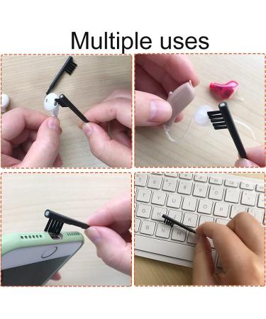 Hearing Aid and Earbud Cleaning Kit with Magnet and Wax Loop - Includes Brush and Dome Cleaner - Buy Online on GoSupps.com