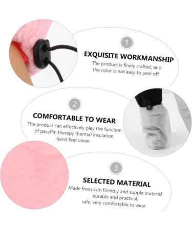 minkissy 1 Set Gloves Paraffin Wax Glove and Bootie Paraffin Wax Mitts Paraffin Wax Socks Heated Glives Tools Heat Tool Paraffin Wax Hand Cover Wax Foot Covers Paraffin Wax Cover - Buy Online on GoSupps.com