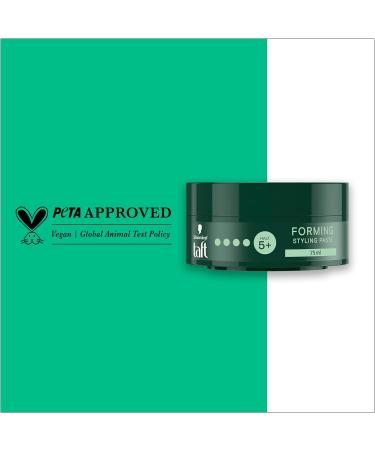 Schwarzkopf Tift Paste Forming 4x75ml - Vegan Hair Styling Paste for Unfinished Looks Gentle on Hair & Scalp - Buy Online on GoSupps.com
