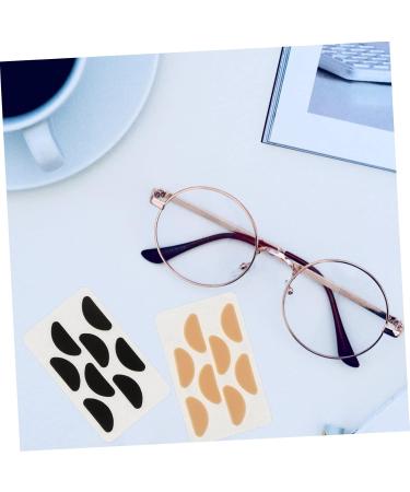 Healeeved 120 Pairs EVA Sponge Nose Pads for Glasses - Nasal Pillows & Stripes for Comfort - Black Skin Color - 3 Sets (2x0.8x1cm) - Perfect for Sunglasses & Eyewear Support - Buy Online on GoSupps.com