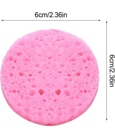 Uozonit Facial Sponges for Cleansing Facial Pads Made of Wood Pulp Cotton Sponge Cosmetic Spa Sponges Cellulose Face Sponges for Washing and Removing Makeup - Buy Online on GoSupps.com