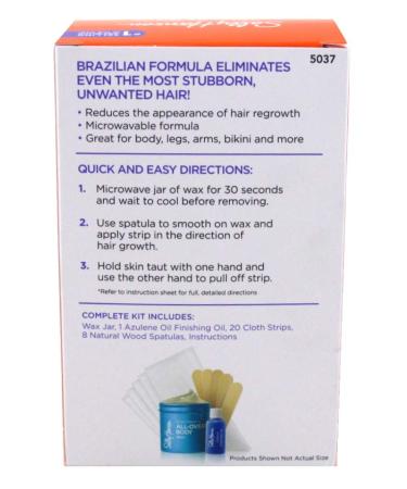 Sally Hansen All-Over Body Wax Kit X-Strength - 2 Pack | Smooth Skin at Home - Buy Online on GoSupps.com