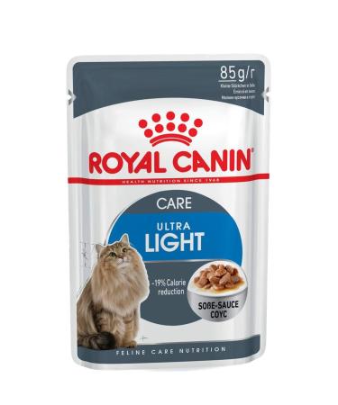 Royal Canin Light Weight Care Complete Adult Wet Cat Food in Gravy 12 x 85g