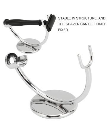 Buy Rustproof Mini Shaving Brush Holder & Razor Stand - High Hardness Non-Slip Base for Shower - Buy Online on GoSupps.com