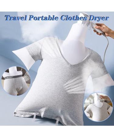 6 Minutes Portable Auxiliary Clothes Drying Bag Traveling Portable Clothes Dryer Bag Top and Pants Creative Hair Dryer Assisted Dryer Bag for Home Traveling (1SET TOP&Bottom) - Buy Online on GoSupps.com