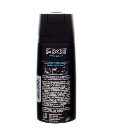 Buy Axe Bodyspray Phoenix 4 oz - Pack of 9 | Fresh & Long-lasting Fragrance | International Shipping Available - Buy Online on GoSupps.com