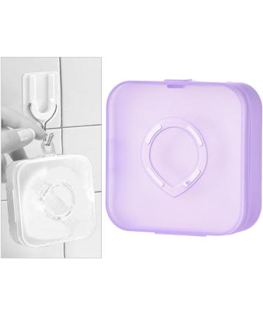 Generic Cosmetic Sponge Storage Box for Travel - Elegant Makeup Accessory Organizer Violet - Buy Online on GoSupps.com