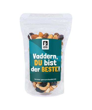 Bremen spice trade pleasure mixture vaddern you are the best nut mix student food with saying for Father's Day 175g 175 g (1 Pack)