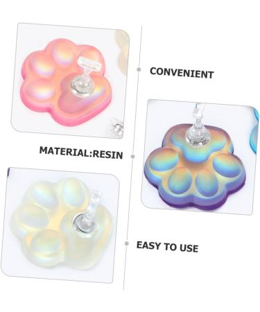 Housoutil 4 Sets nail frame press on nail stand press on nails stand with base exercise rack crystal portable Accessories nail polish press on nails holders display stand suite - Buy Online on GoSupps.com