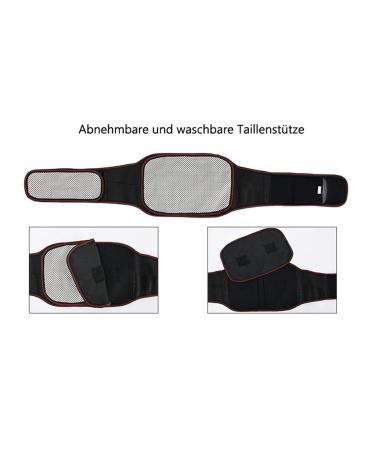 Buy Back Warmer Waist Protection Belt Self-Heating Kidney Support for Winter | Magnetic Therapy Thermal Insulation & Velcro Fastener - Buy Online on GoSupps.com