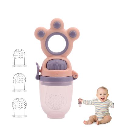 Baok Baby Fruit Schnuller Feeder | Food-Grade Silicone Baby Fruit Dispenser & Massage Toy for Toddlers - Buy Online on GoSupps.com