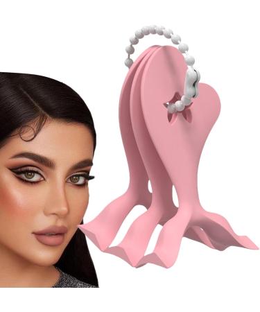 Winged eyeliner stencil eyeliner stencil tool 3 Piece Eyeshadow Applicator Template for BeginnersBeauty Tool Eyelash Shaper Helper for Business Dates Performance Commuting Pink - Buy Online on GoSupps.com