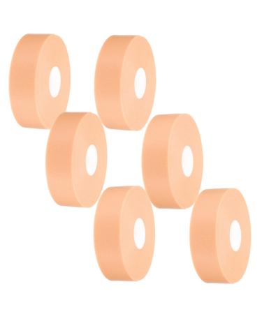 BESPORTBLE 6 Rolls Thickened Shoe Stickers Heel Shoe Grips Heel Cushion Inserts Heel Pads Inserts Shoe Insert Heel Cushion Pads Heel Protector Pe Foam Invisible Travel Grinding Feet