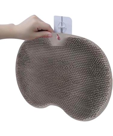 10-Piece Foot Scrubber Cleaner Massager - Silicone Shower Rigid Scrubber | Non-Slip Back Brush for Dead Skin Removal & Foot Care - Gray - Buy Online on GoSupps.com