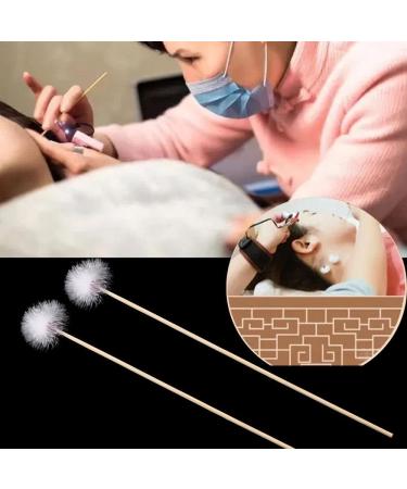 10Pcs Goose Feather Bamboo Ear Cleaner | Earpick Ear Scraper Wax Removers for Ear Care - Adults & Children - Buy Online on GoSupps.com