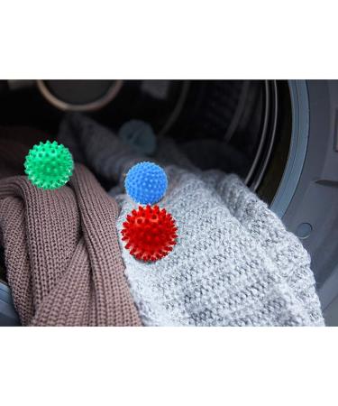 Reusable Dryer Balls - Anti-Static Fabric Softener 6 Pack (Pink) | Eco-Friendly Laundry Solution | Ship Internationally - Buy Online on GoSupps.com