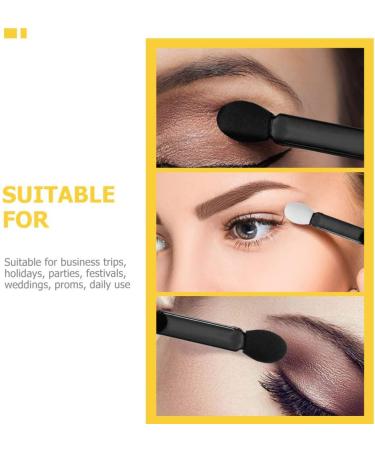 Beavorty Multitools 120pcs Cotton Eyeshadow Brush Facial Tool Eye Shadow Applicator Double Head Eyeshadow Brush Powder - Buy Online on GoSupps.com