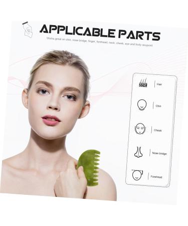 Frcolor Xiuyu Jade Comb Massager Deep Tissue Scalp Massage Roller for Blood Circulation & Relaxation - Buy Online on GoSupps.com
