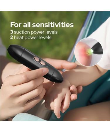 Insect Sting & Bite Relief | 2-in-1 Bug Bite Relief with Suction Tool & Heat | Rechargeable Mosquito Itch Relief | Fast Itch Relief for Bug Bites - Buy Online on GoSupps.com