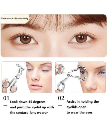 Contact Lens Applicator Tool Contact Lens Wearing Aids Portable Travel Contact Lens Insertion and Removal Tool for Girls New Users - Buy Online on GoSupps.com