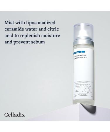 Skin Balancing pH 5.5 Toner Mist | Hydrating Acne Soothing Spray | Korean Toner with Glacier Water | 4.05 fl.oz - Buy Online on GoSupps.com