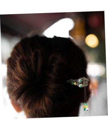 FRCOLOR Metallic Hair Clips Hanfu Hairpin Chinese Hair Sticks Hanfu Hair Sticks Retro Hair Stick Chopstick Women Hair Stick Vintage Hair Chopsticks Ancient Hair Stick Bride Red Sandalwood - Buy Online on GoSupps.com