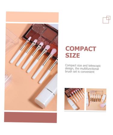 Premium Makeup Brush Set - Professional Face & Eye Tools Bronzer Brush Travel-Friendly Kit | Artificial Fiber Cosmetics - Buy Online on GoSupps.com