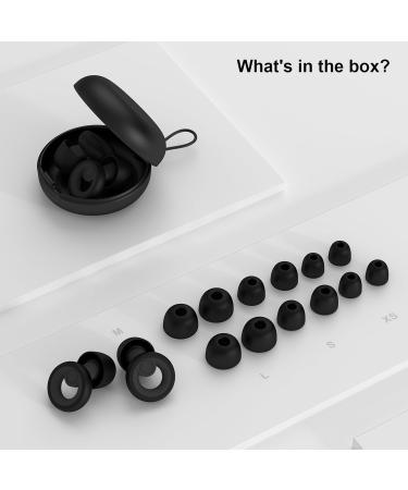 Buy Noise Cancelling Ear Plugs for Sleeping - Reusable Silicone 30dB Hearing Protection 8 Pairs (XS/S/M/L) - Ideal for Concerts & Focus - Buy Online on GoSupps.com